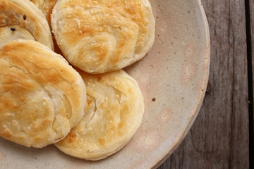 Hotteok pancake korean dessert