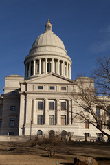 Exterior of the Arkansas State Capitol building in Little Rock, Arkansas
