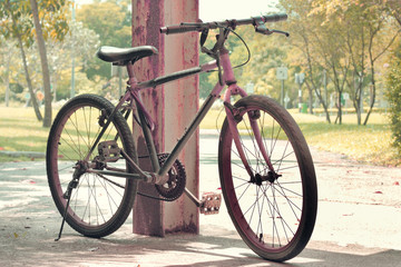 Fototapeta na wymiar Vintage bicycle