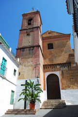 Church in the centre of the village, Torrox.