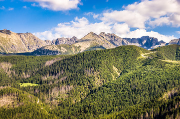 Tatra mountains, top of Nosal, Zakopane, Poland