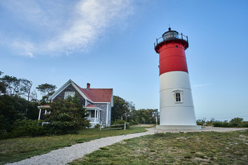 Fototapeta na wymiar Lighthouse at Cape cod