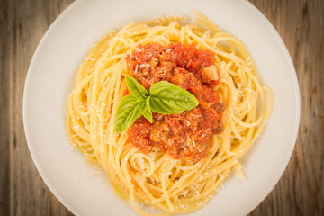 Spaghetti al ragù e formaggio, Italian Pasta