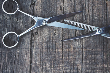 Obraz premium Hair cutting shears