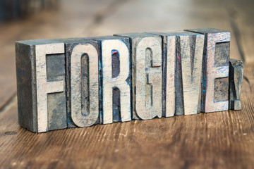 forgive word wood