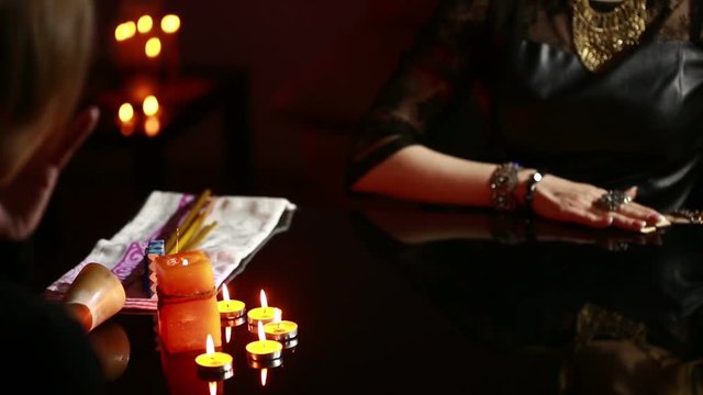 fortuneteller. divination by the runes.