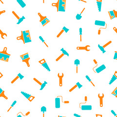 Tools seamless pattern.