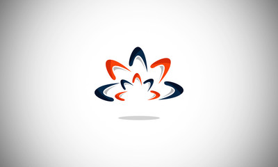 lotus, yoga,flower, logo