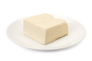 white bean curd or tofu