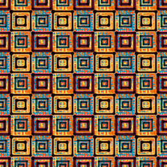Patchwork seamless pattern 