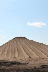 pile of sand, sandy texture