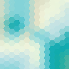 Fototapeta premium Abstract background of hexagons