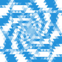 Abstract swirl background of triangles