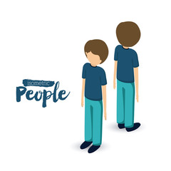 isometric people design 