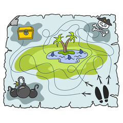 treasure map