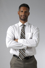 black businessman