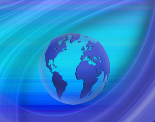 Fototapeta na wymiar abstract image of the globe closeup