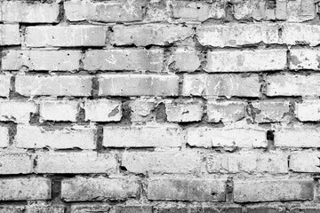 Brick texture with scratches and cracks