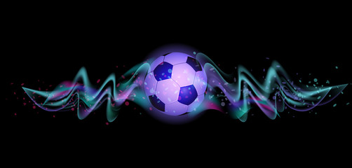 Fußball - Lichteffekte