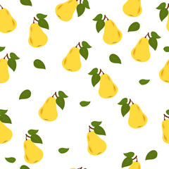 seamless pattern pear