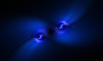 Abstract wallpaper. Abstract fractal. Fractal art background for creative design. Decoration for wallpaper desktop, poster, cover booklet, card. Psychedelic. Print for clothes, t-shirt.