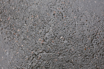 Wet asphalt road texture