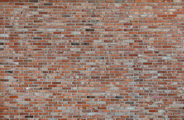 red brick wall or old dark brown, orange brick fences, grungy ru