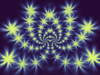 Fototapeta premium Abstract wallpaper. Abstract fractal. Fractal art background for creative design. Decoration for wallpaper desktop, poster, cover booklet, card. Psychedelic. Print for clothes, t-shirt.