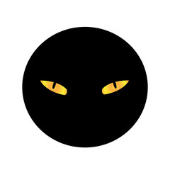 Fototapeta premium Vector illustration of cat eyes.