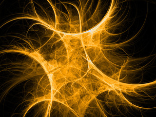 Abstract wallpaper. Abstract fractal. Fractal art background for creative design. Decoration for wallpaper desktop, poster, cover booklet, card. Psychedelic. Print for clothes, t-shirt.