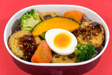 Asian organic lunch box