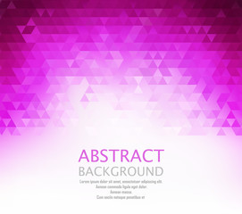 Vector Abstract retro geometric background. Template brochure design