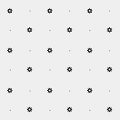 Geometric simple black and white minimal pattern, space, sun
