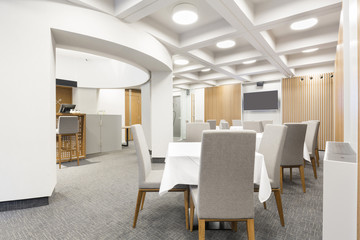 Fototapeta premium Interior of a hotel restaurant