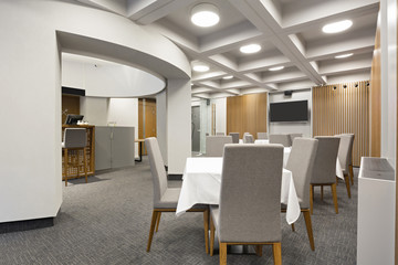 Fototapeta premium Hotel restaurant interior