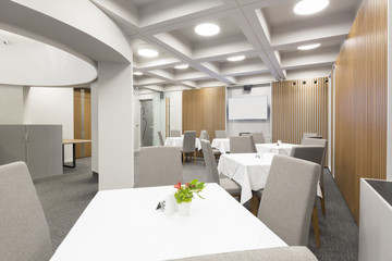 Hotel restaurant interior