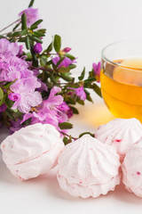 Zephyr on the white wooden background