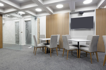 Hotel restaurant interior