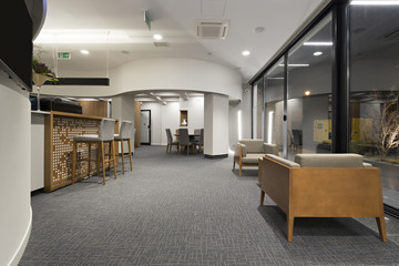 Cafe bar interior