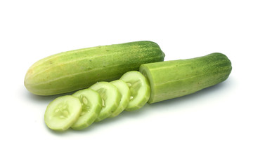 Cucumis sativus fruit slice