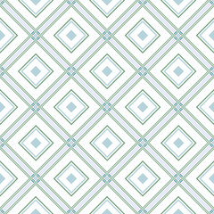 Delicate romb geometric background pattern green white grey