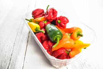 Hot chili peppers