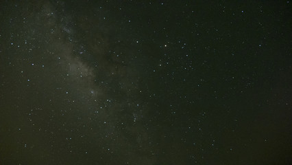 milky way and star in galaxy