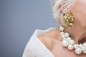 Beautiful jewelry is perfect decoration for woman