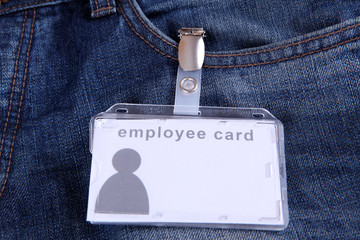 employee card