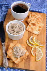 Appetizer   of pate herring (forshmak)