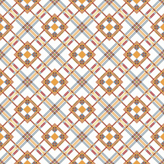 blue and beige fabric texture diagonal pattern seamless vector illustration