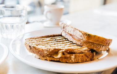 breakfast in the cafe