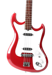 Obraz premium Electric guitar, isolated on white