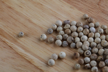 White pepper heap